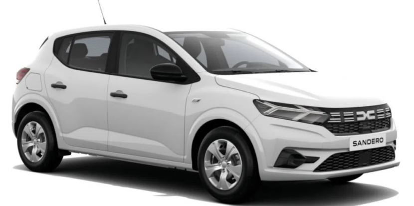 Car rental Agadir parked near the beach